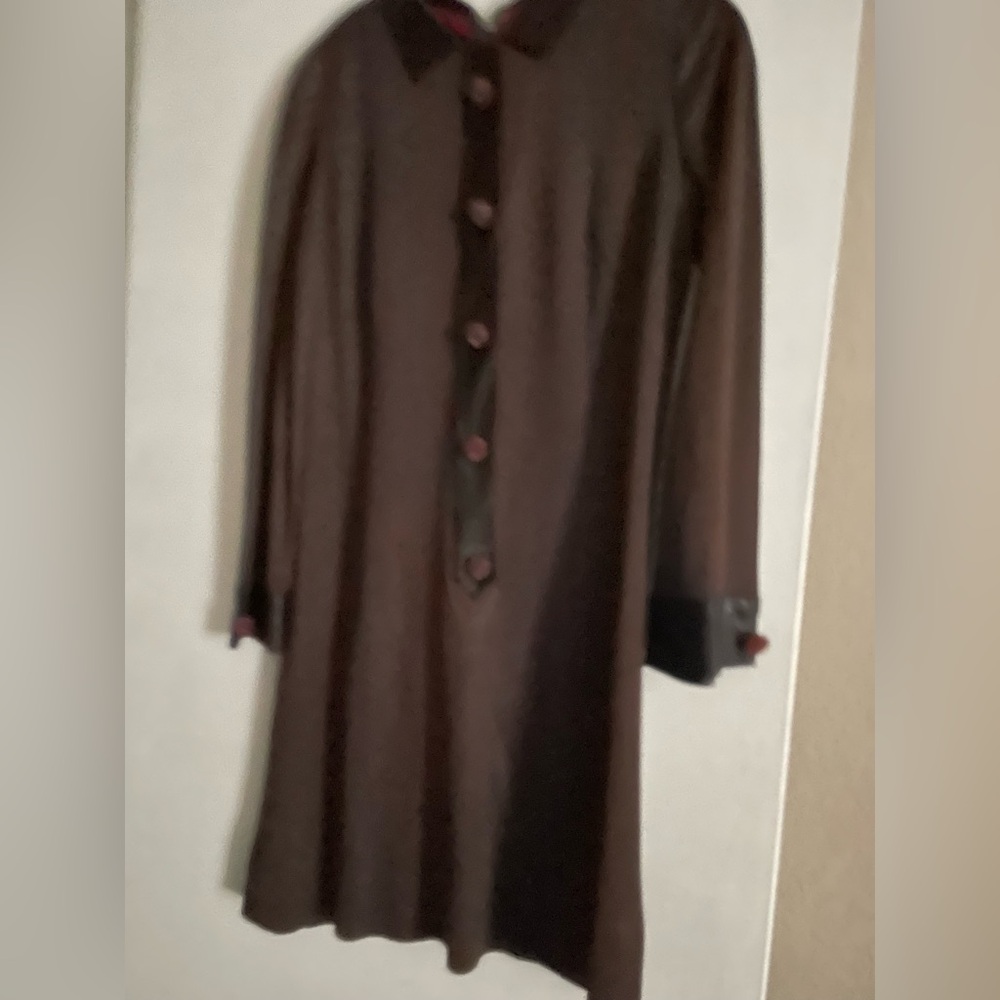 Tailor Vintage Brown Mini Dress